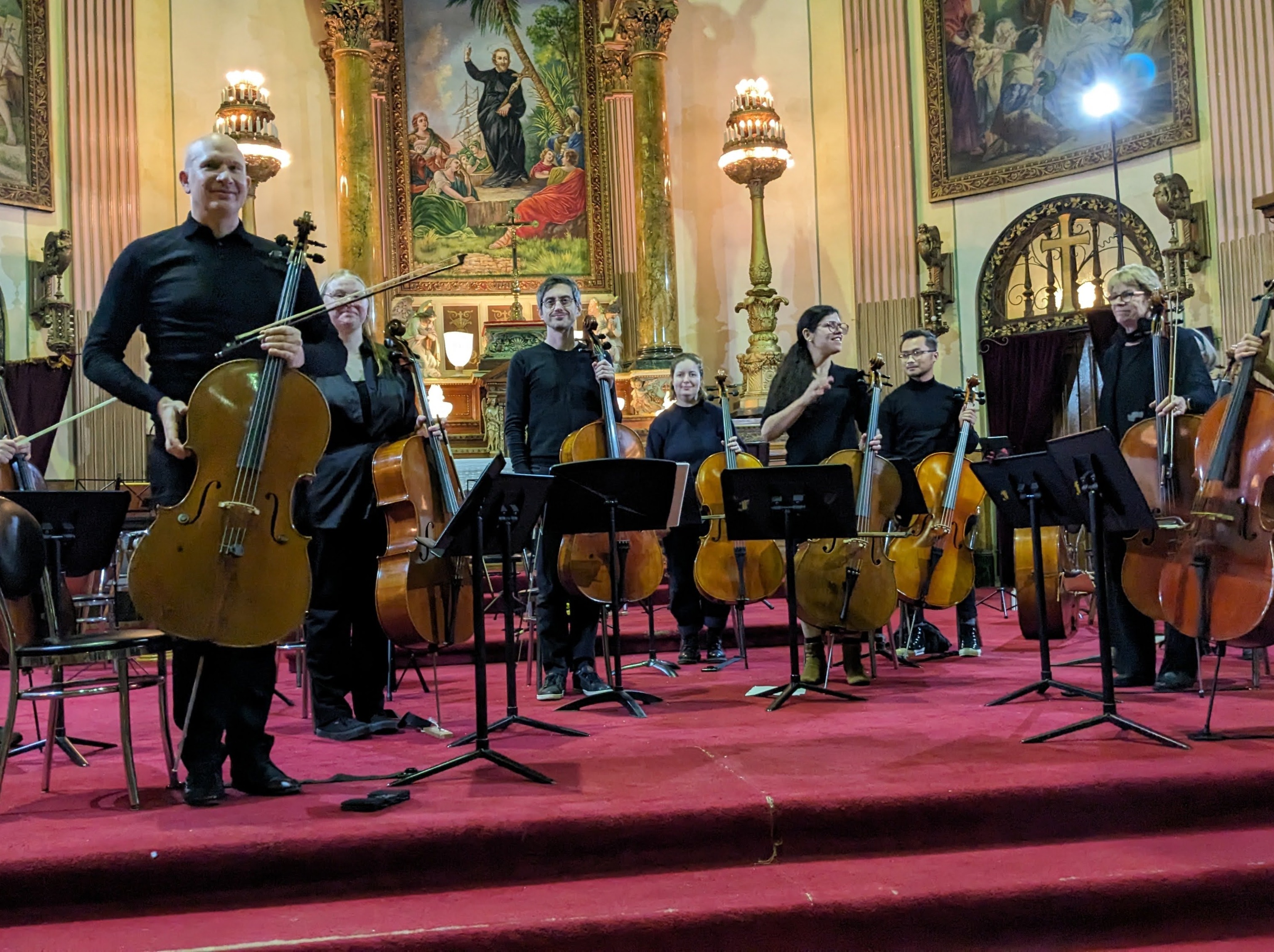 Ensemble de violoncelles