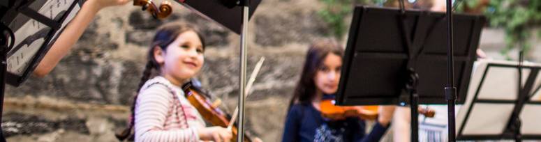 Cours de groupes d'initiation au violon